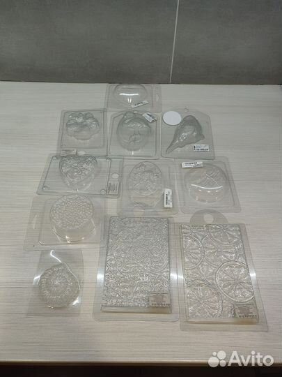 Пластиковые молды для изготовления мыла