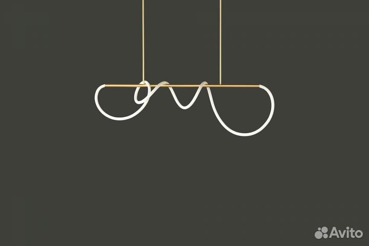 Люстра потолочная светодиодная дизайнерская