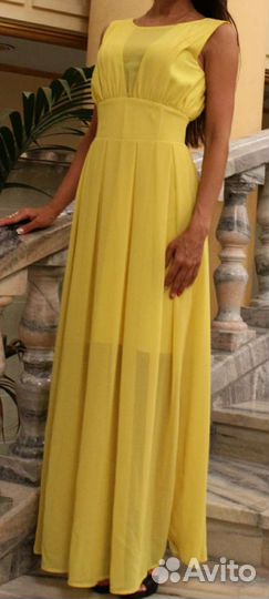 Платье длинное летнее