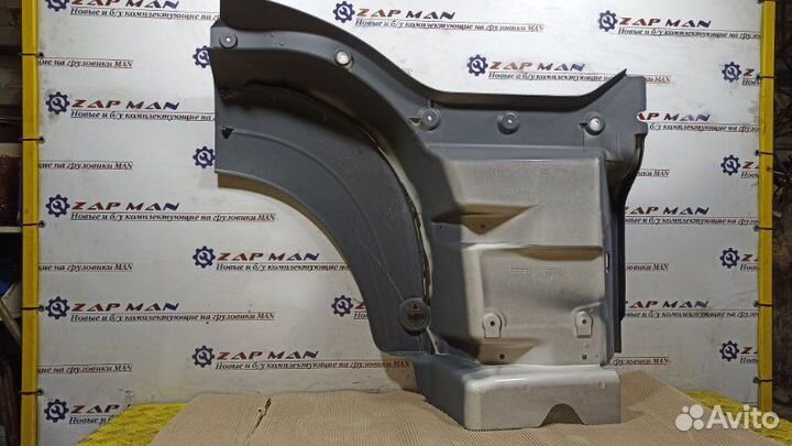 Корпус подножки левый Man Tga Tgs