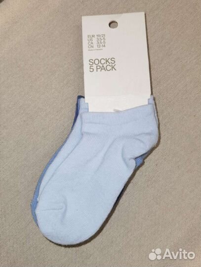Носки носочки на мальчика HM новые
