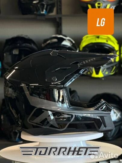 LGp. Klim F3 ECE Elevate Black Asphalt