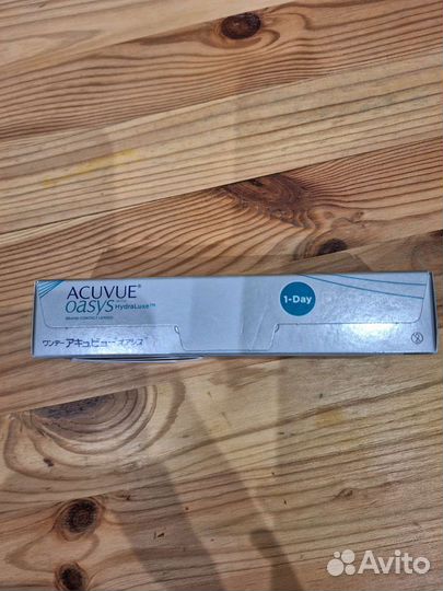 Однодневные линзы Aquvue oasys