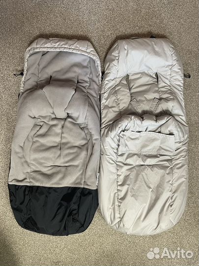 Конверт в коляску зимний