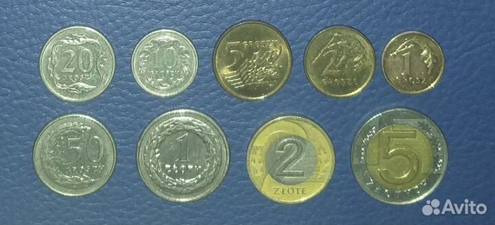 Наборы Монет Польша Украина