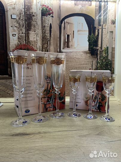 Фужеры/бокалы Angela Bogemia