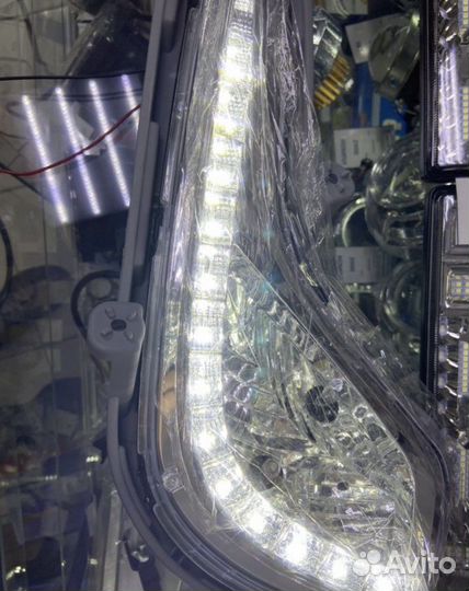 Противотуманные фары Solaris с дхо