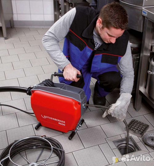 Прочистка канализации. Устранение засора