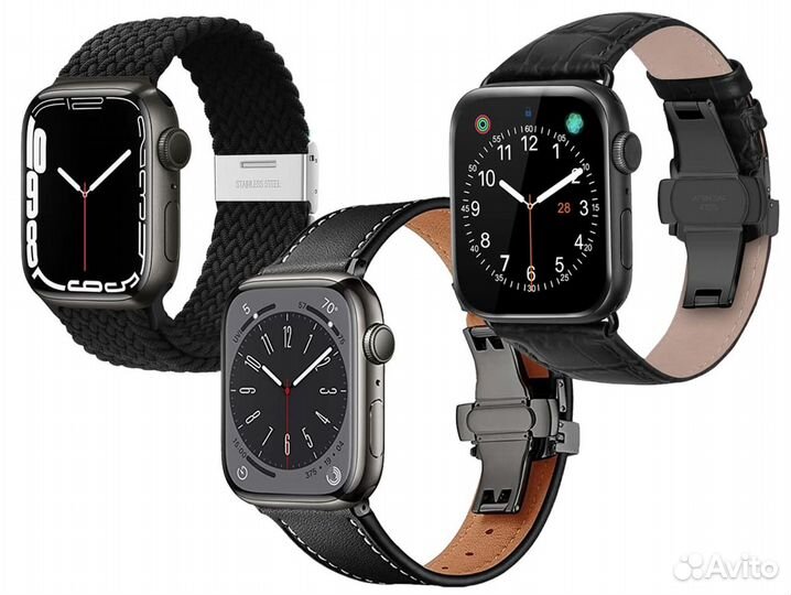 Ремешки Apple Watch 44мм 45мм Ultra Ultra2 49мм