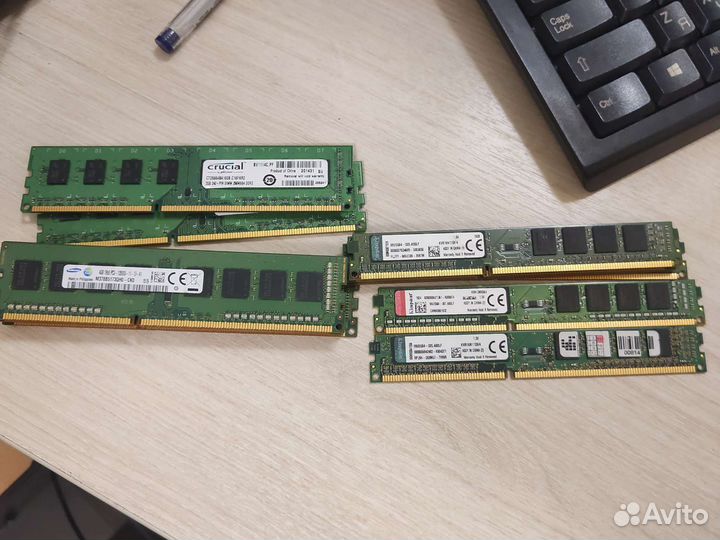 Оперативная память ddr3 2/4 gb