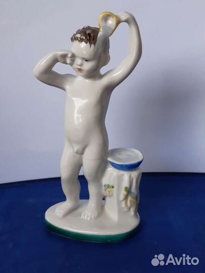 Фарфоровая статуэтка лфз утро