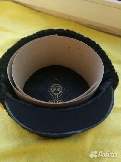 Шапка адмирала вмф каракуль, р.58 и р.60