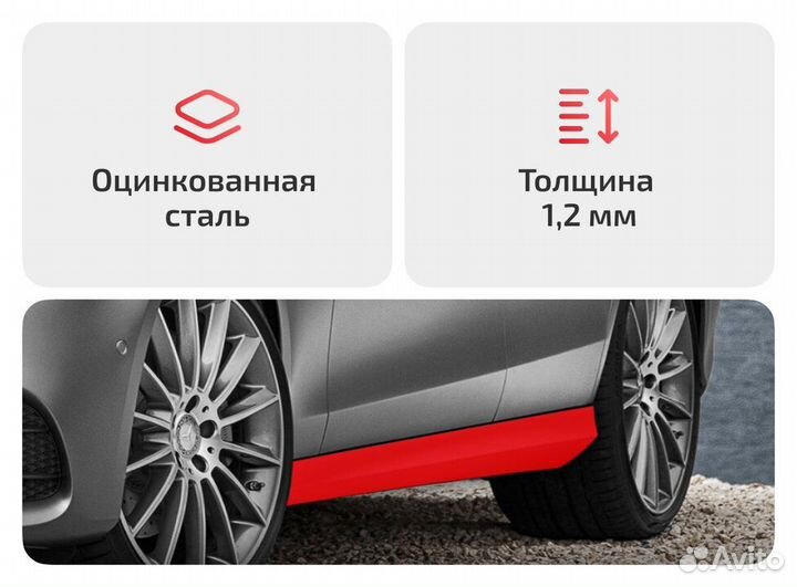Порог для Nissan Pathfinder R50 (2000–2004)