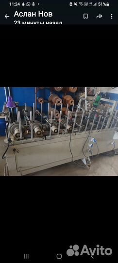 Станки для ламинации профиля