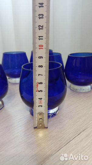 Стопки СССР кобальт