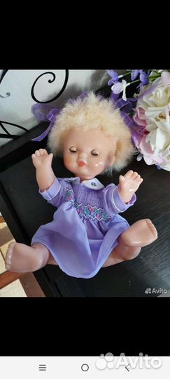 Кукла Валя Загорск СССР