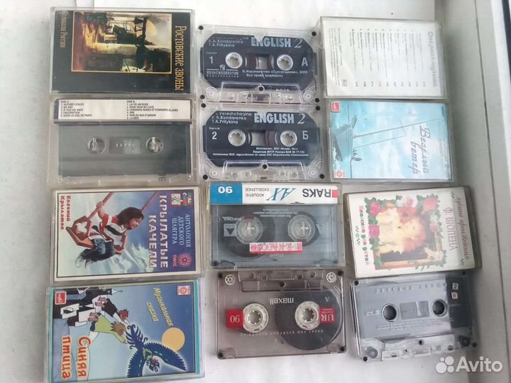 Аудиокассеты детские сказки,мультфильмы,Митяев,эра