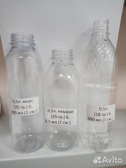 Пэт бутылка пластиковая