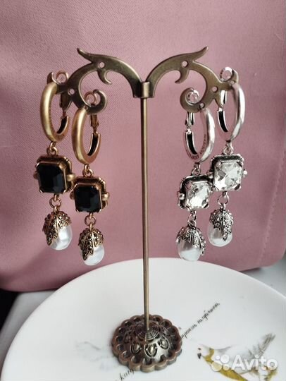 Серьги Alexander McQueen