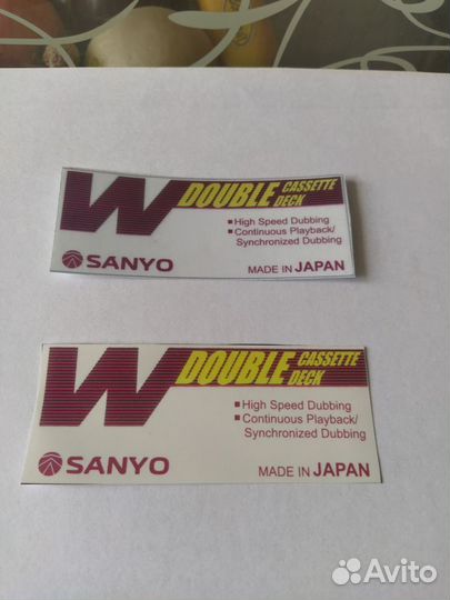 Наклейки sanyo С-35 и др