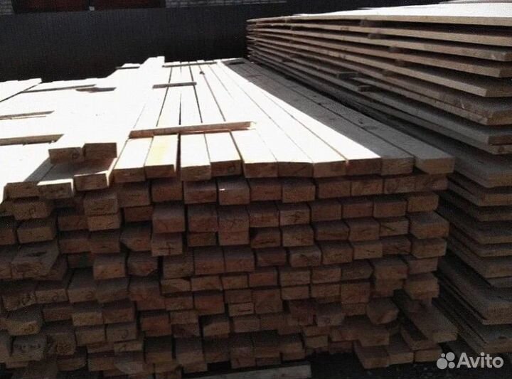 Доска дюймовка 40х100х6000 На крышу