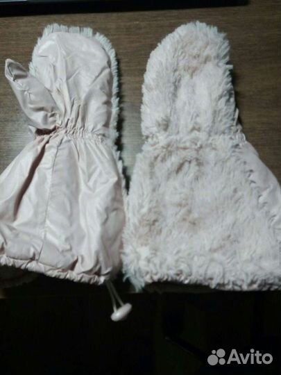 Варежки 2-3г непромокаемые