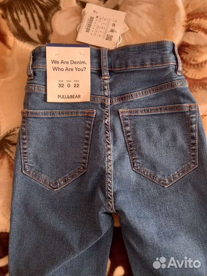 Джинсы чёрные женские 48 размер новые