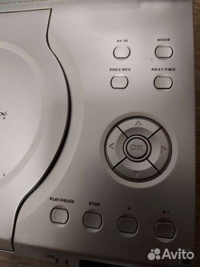 Портативный dvd проигрыватель ritmix