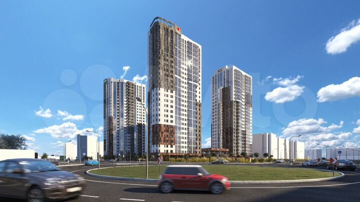 2-к. квартира, 63,5 м², 14/25 эт.