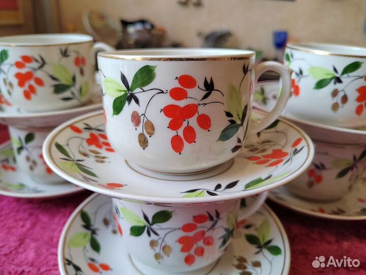 Чайные пары Кизил/Барбарис Пролетарий