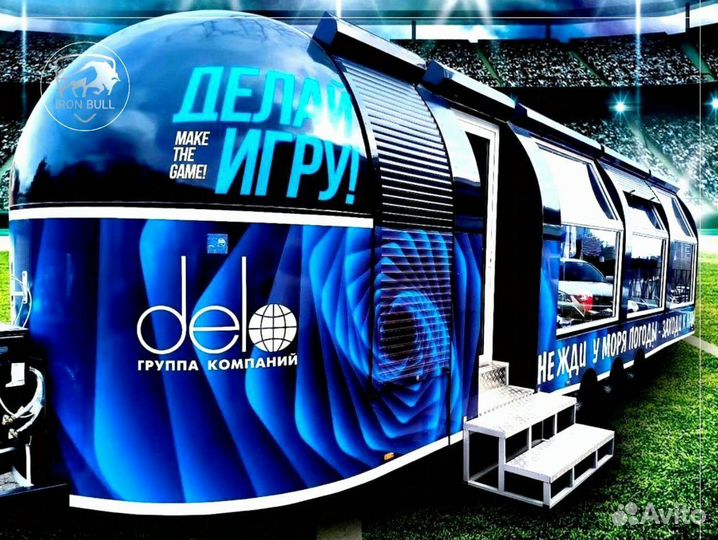 Фудтрак от производителя Iron Bull-12 метров