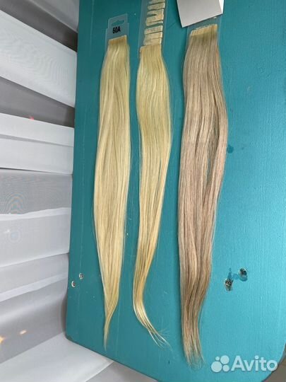 Волосы для наращивания на лентах 45 см