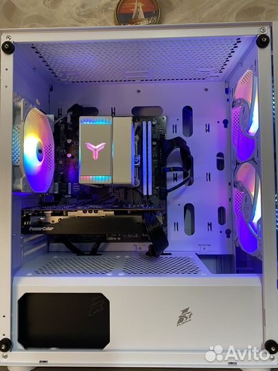Игровой пк i3 12100 RX6600