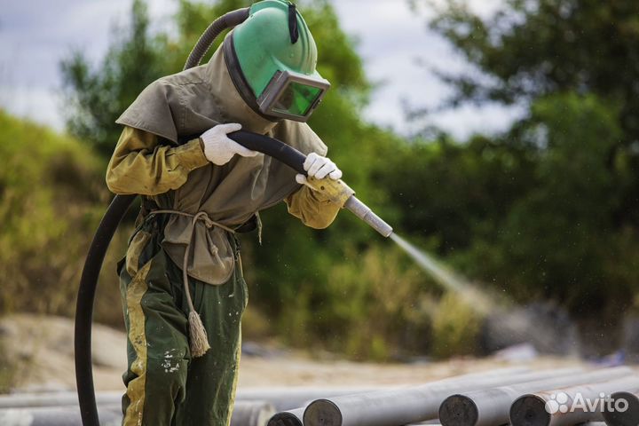 Пескоструйная обработка с выездом