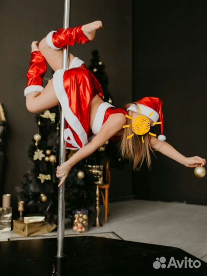 Новогодний костюм Санты, купальник