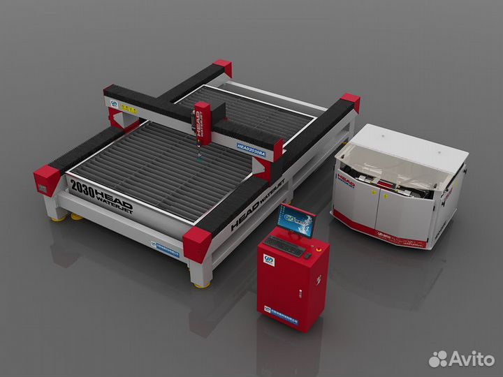 Гидроабразивный станок head3020BA-5AC, пять осей