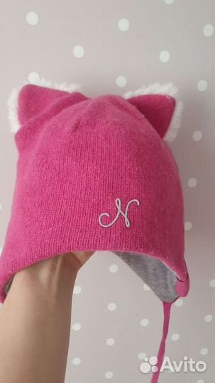 Шапка зимняя для девочки 50 52
