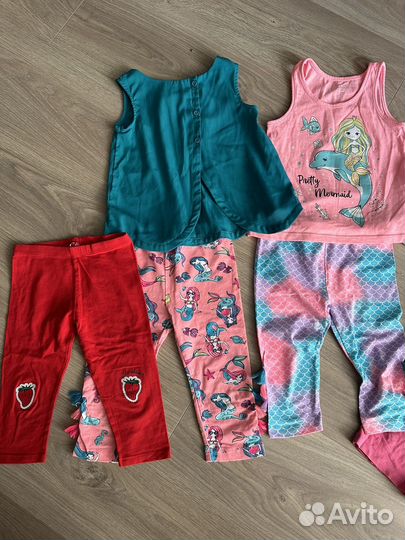 Одежда летняя для девочки пакетом