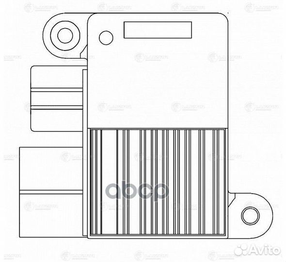 Модуль управления э/вент. охл. для а/м Toyota C
