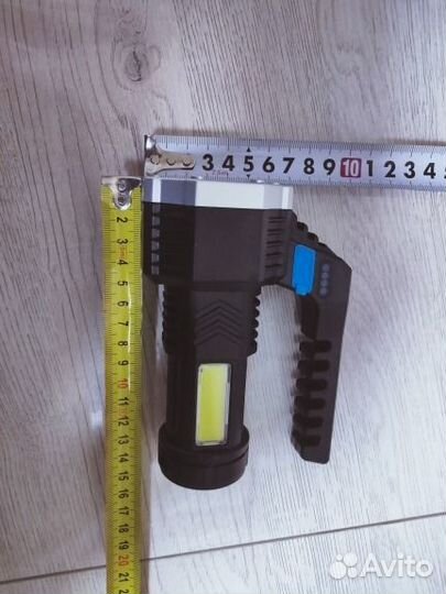 Новый перезаряжаемый фонарь 7 LED