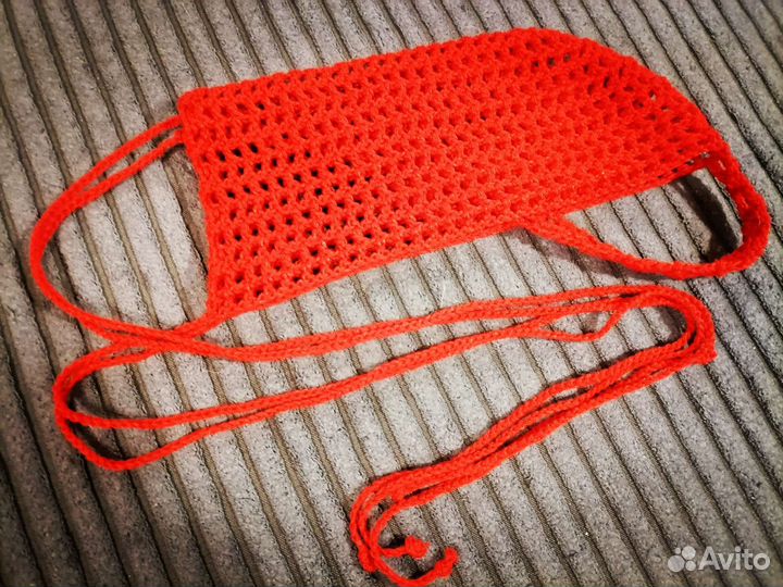 Вязаные мужские стринги