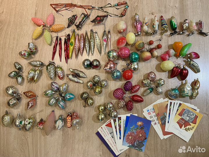 Елочные игрушки СССР
