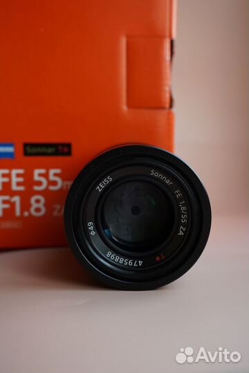 Объектив sony fe 55 mm