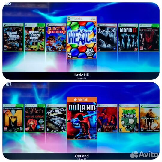 Xbox 360 slim freeboot + много игр