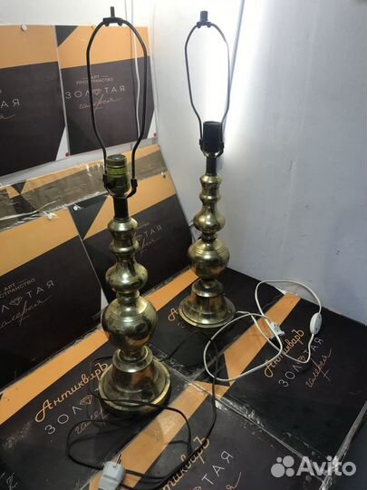 Светильники винтаж латунь