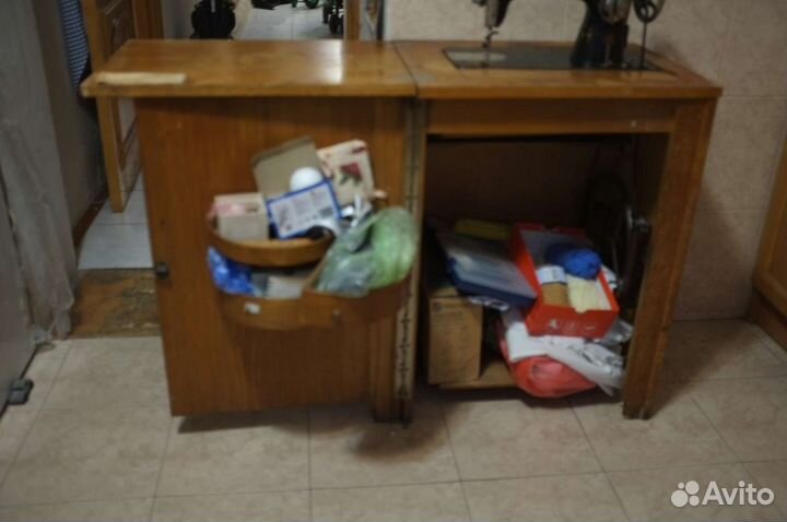 Швейная машинка пмз им. Калинина ножная