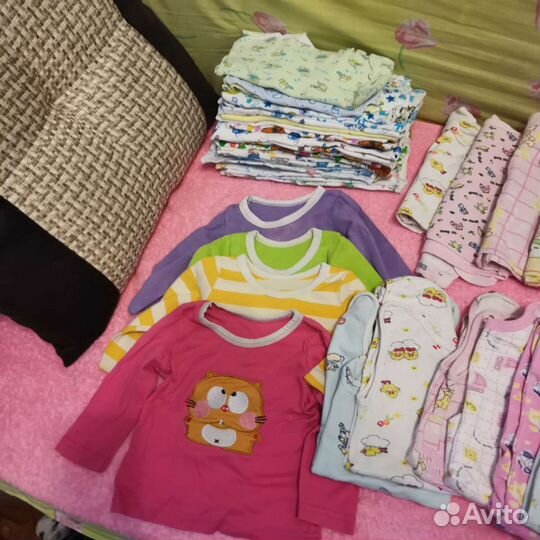 Пакет вещей для девочки от 0 до 3 месяцев