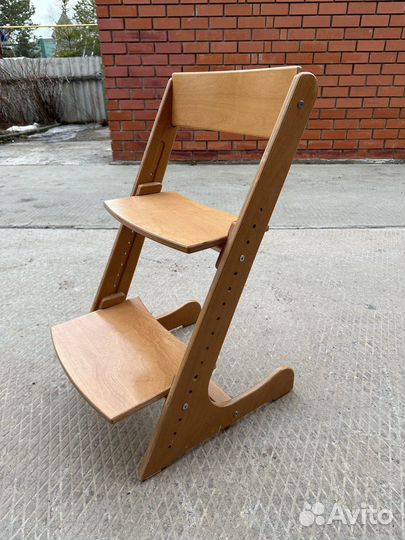 Детский растущий стул конек горбунок