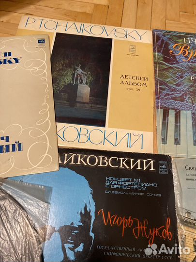 Виниловые пластинки СССР Чайковский Рихтер