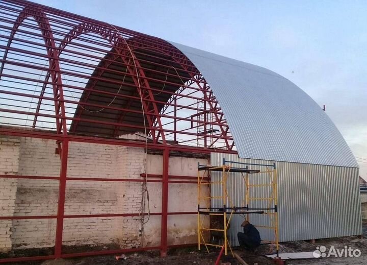 Каркас ангара